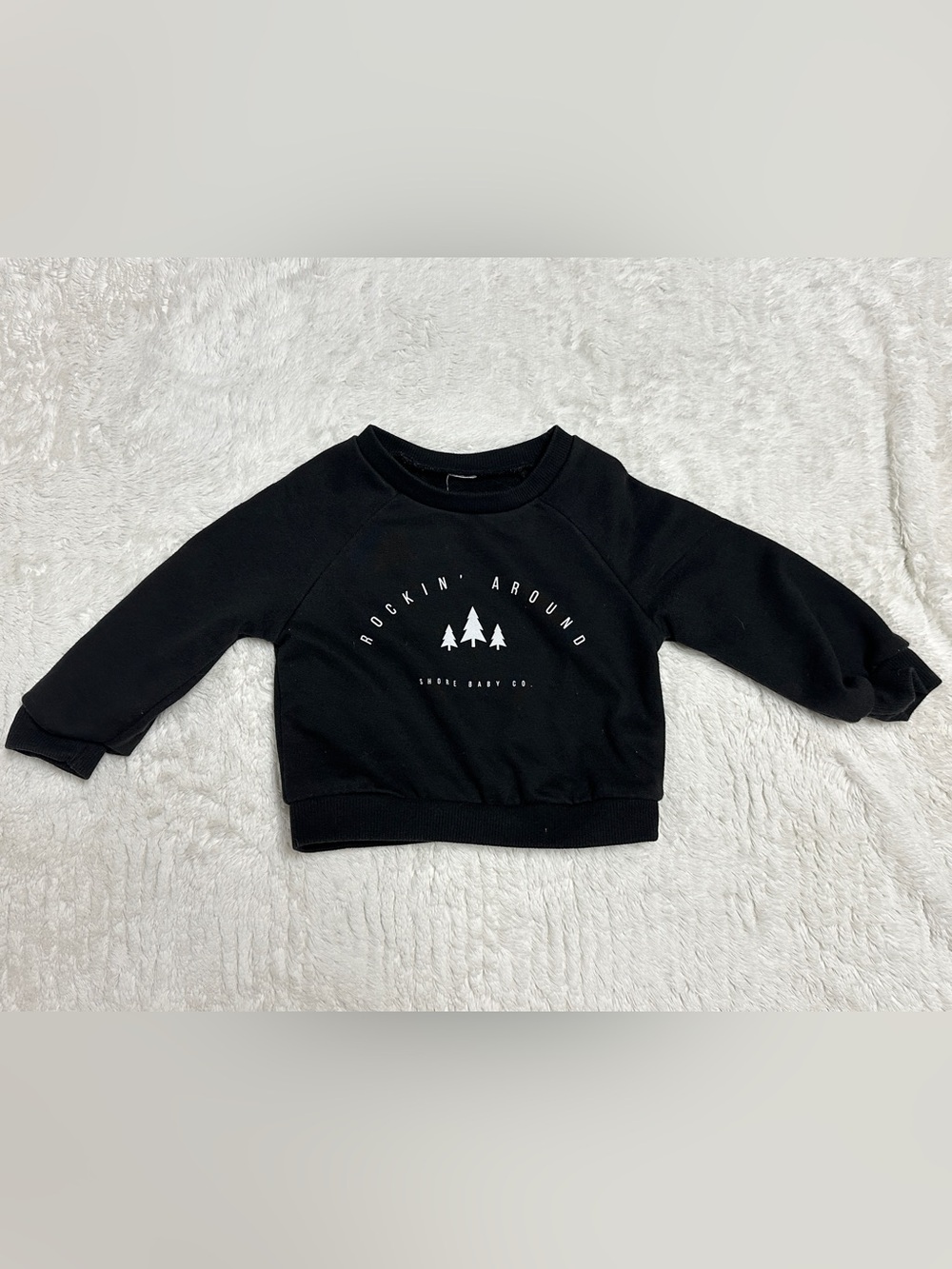 Kids Infant Black Sweatshirt